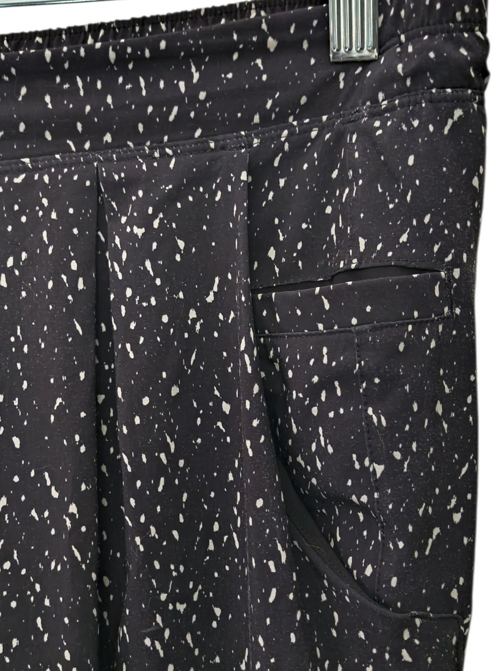 Lululemon Large Sz 14 Women’s Joggers With Pockets Speckled Athleisure Leggings - Picture 4 of 9